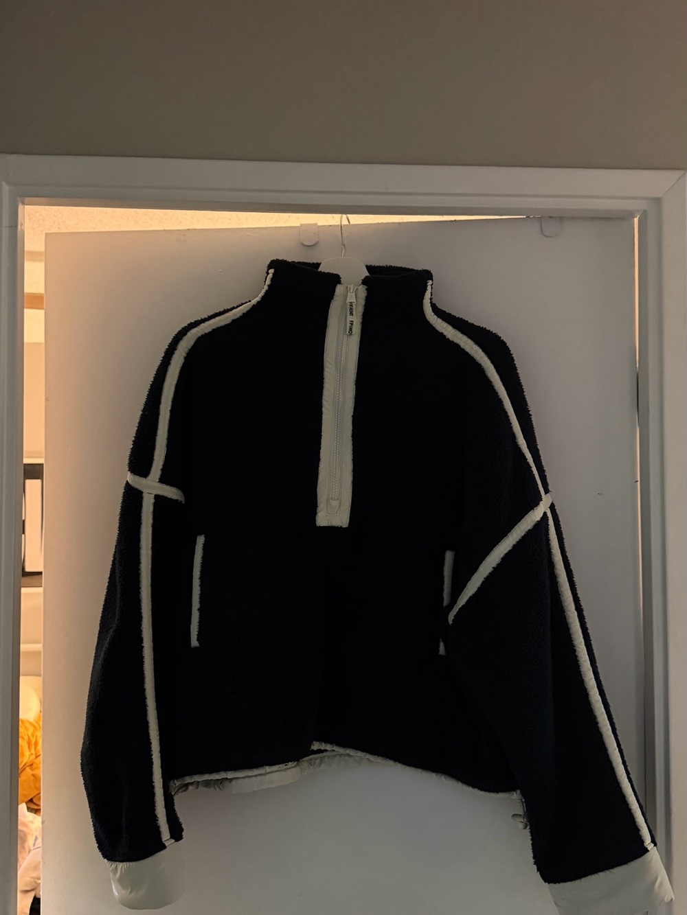 Navy free people fleece